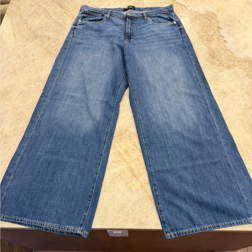 GAP Women's High Rise Wide Leg Jeans size 14/32R